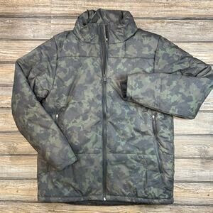 Baro NWOT "The Station" Men's Camo Insulated Puffer Jacket L